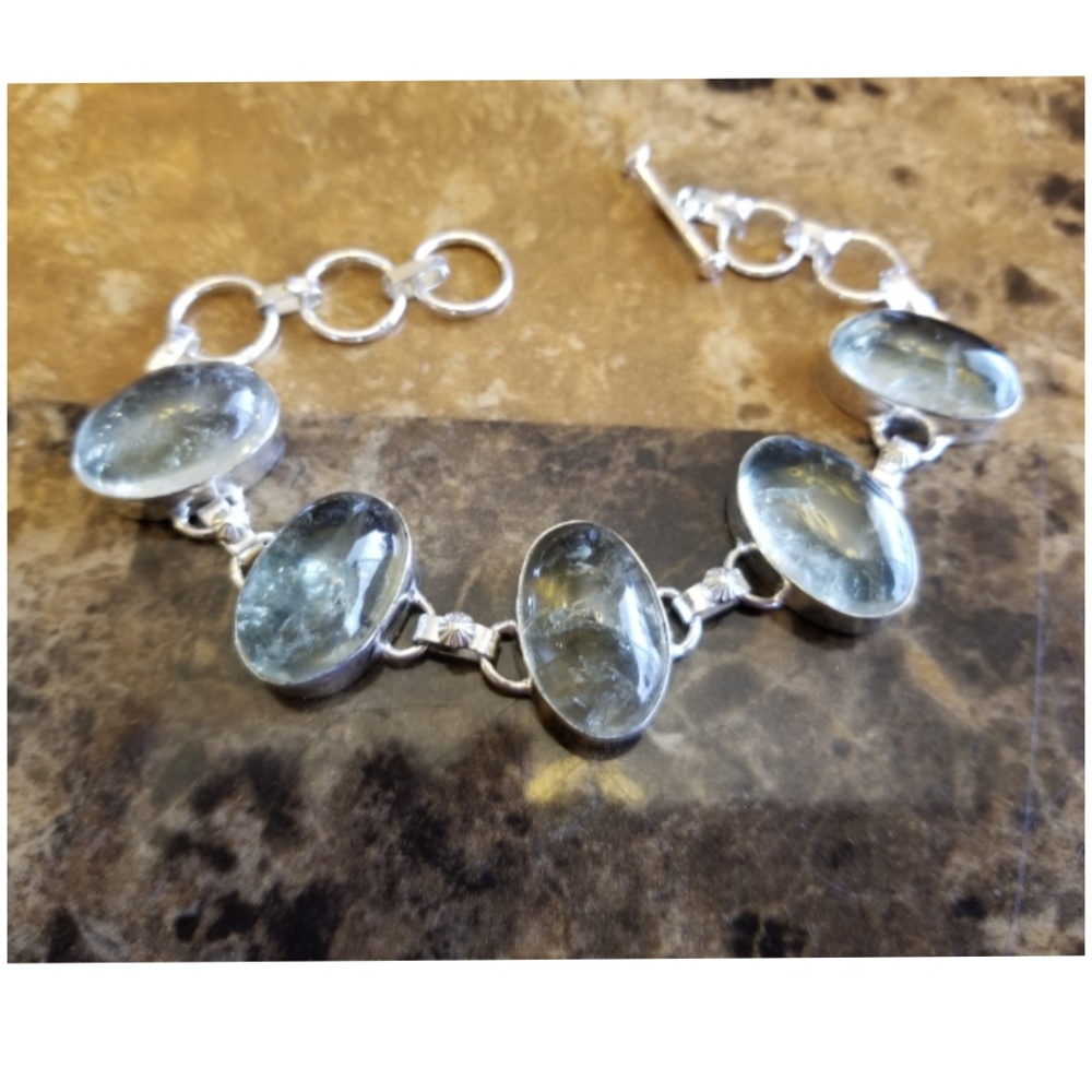 Genuine Natural Lemon Quartz Bracelet 8"